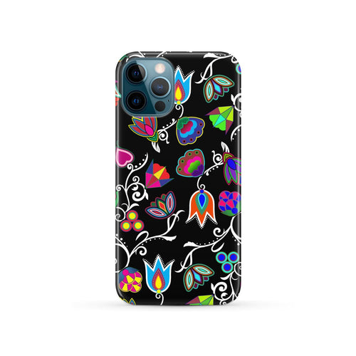 Indigenous Paisley Black Phone Case Phone Case wc-fulfillment iPhone 12 Pro 