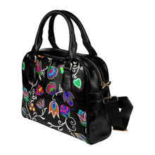 Load image into Gallery viewer, Indigenous Paisley - Black Shoulder Handbag (Model 1634) Shoulder Handbags (1634) e-joyer 
