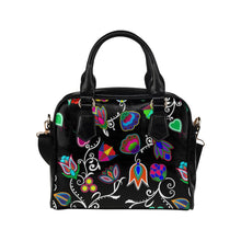 Load image into Gallery viewer, Indigenous Paisley - Black Shoulder Handbag (Model 1634) Shoulder Handbags (1634) e-joyer 
