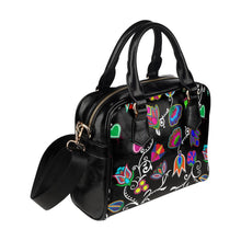 Load image into Gallery viewer, Indigenous Paisley - Black Shoulder Handbag (Model 1634) Shoulder Handbags (1634) e-joyer 
