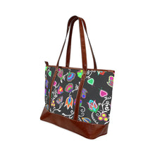 Load image into Gallery viewer, Indigenous Paisley - Black Tote Handbag (Model 1642) Tote Handbags (1642) e-joyer 
