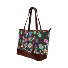 Load image into Gallery viewer, Indigenous Paisley - Black Tote Handbag (Model 1642) Tote Handbags (1642) e-joyer 
