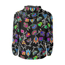 Load image into Gallery viewer, Indigenous Paisley Black Unisex All Over Print Windbreaker (Model H23) All Over Print Windbreaker for Men (H23) e-joyer 
