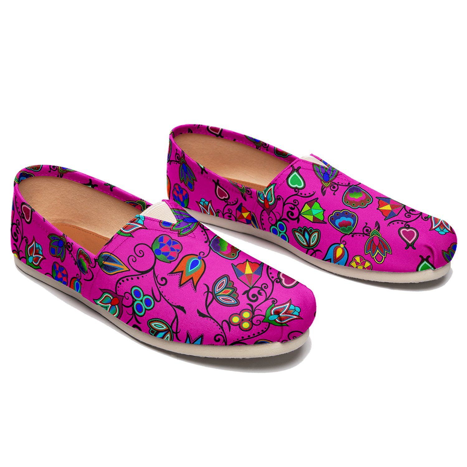 Indigenous Paisley Casual Unisex Slip On Shoe Herman 