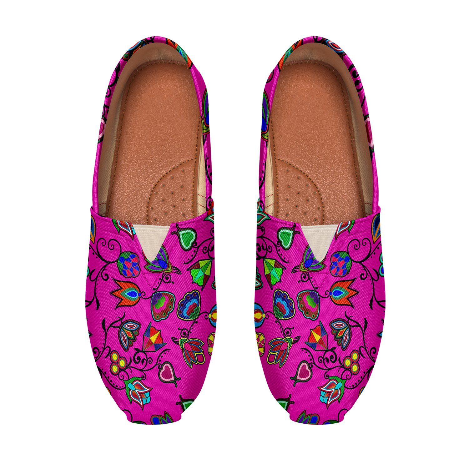 Indigenous Paisley Casual Unisex Slip On Shoe Herman 