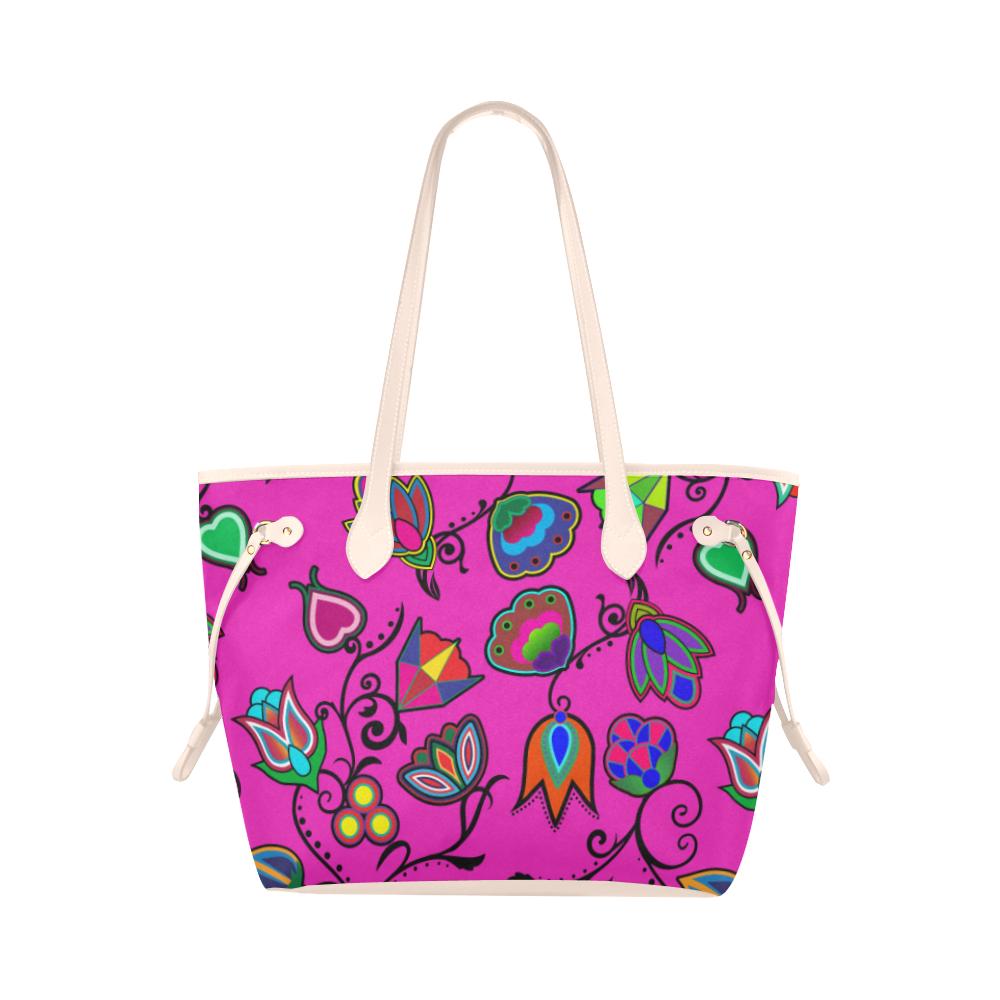 Indigenous Paisley Clover Canvas Tote Bag (Model 1661) Clover Canvas Tote Bag (1661) e-joyer 