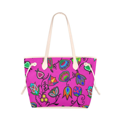 Indigenous Paisley Clover Canvas Tote Bag (Model 1661) Clover Canvas Tote Bag (1661) e-joyer 