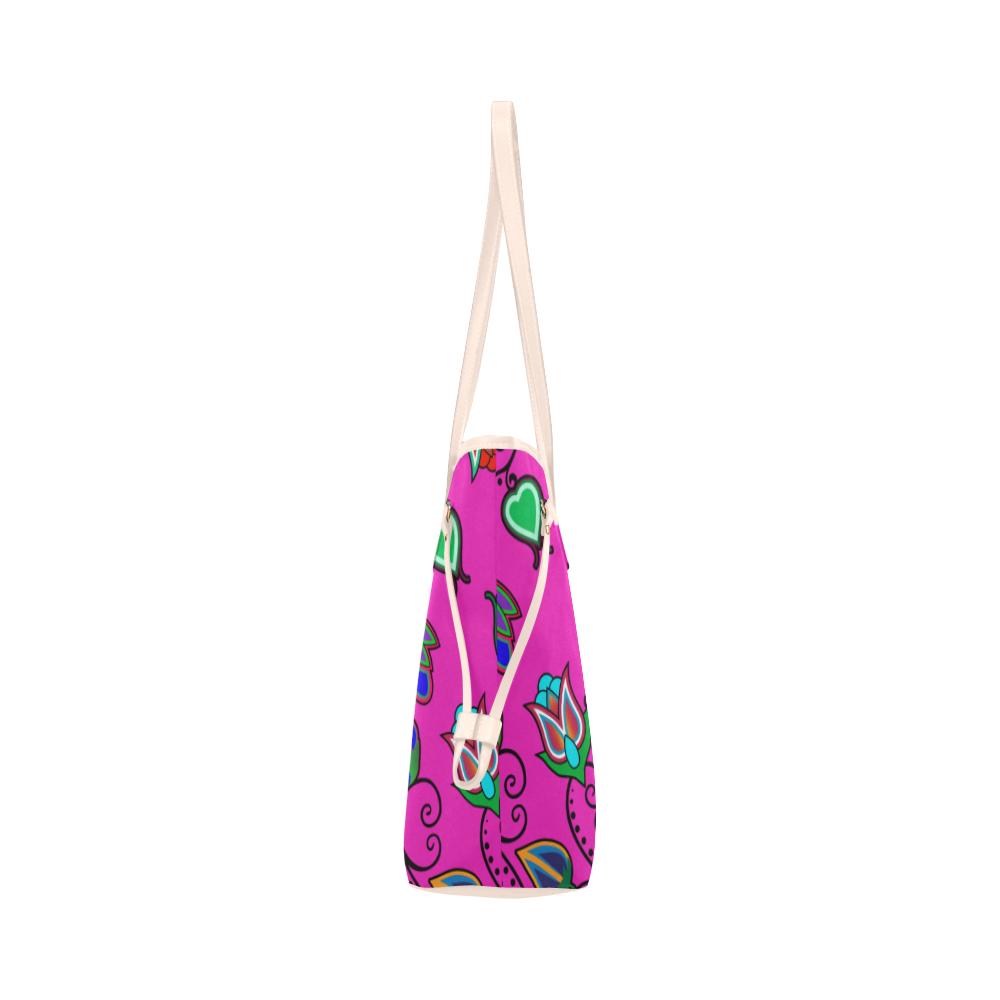 Indigenous Paisley Clover Canvas Tote Bag (Model 1661) Clover Canvas Tote Bag (1661) e-joyer 