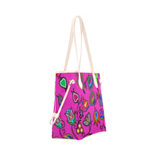 Load image into Gallery viewer, Indigenous Paisley Clover Canvas Tote Bag (Model 1661) Clover Canvas Tote Bag (1661) e-joyer 
