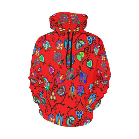 Indigenous Paisley - Dahlia All Over Print Hoodie for Men (USA Size) (Model H13) All Over Print Hoodie for Men (H13) e-joyer 