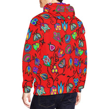 Load image into Gallery viewer, Indigenous Paisley - Dahlia All Over Print Hoodie for Men (USA Size) (Model H13) All Over Print Hoodie for Men (H13) e-joyer 
