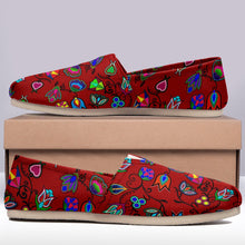 Load image into Gallery viewer, Indigenous Paisley Dahlia Casual Unisex Slip On Shoe Herman 
