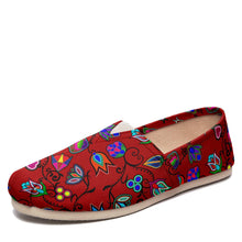 Load image into Gallery viewer, Indigenous Paisley Dahlia Casual Unisex Slip On Shoe Herman 
