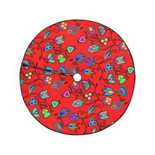 Load image into Gallery viewer, Indigenous Paisley - Dahlia Christmas Tree Skirt 47&quot; x 47&quot; Christmas Tree Skirt e-joyer 
