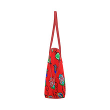 Load image into Gallery viewer, Indigenous Paisley - Dahlia Clover Canvas Tote Bag (Model 1661) Clover Canvas Tote Bag (1661) e-joyer 
