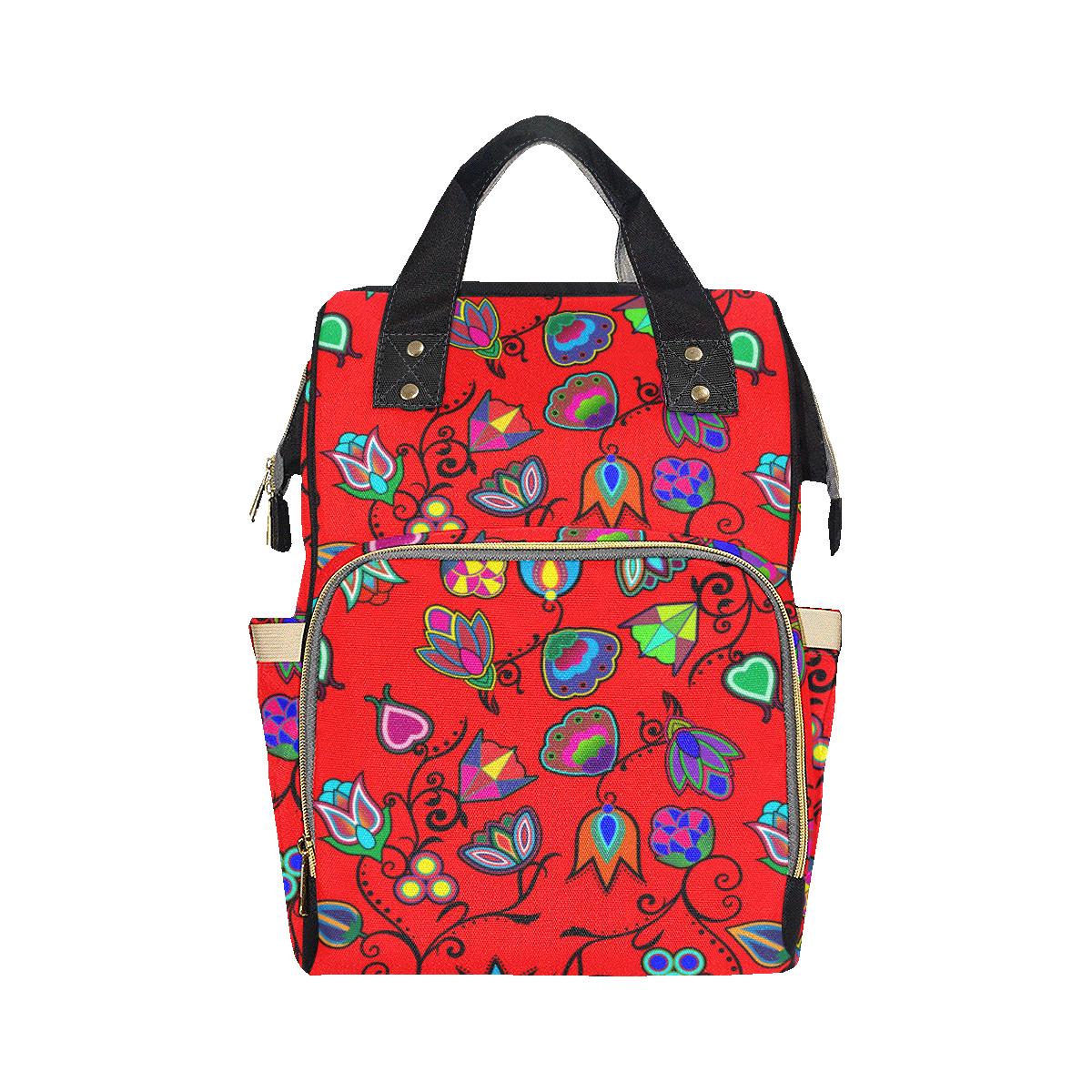 Indigenous Paisley Dahlia Diaper Bag by 49 Dzine
