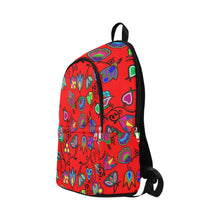 Load image into Gallery viewer, Indigenous Paisley Dahlia Fabric Backpack for Adult (Model 1659) Casual Backpack for Adult (1659) e-joyer 
