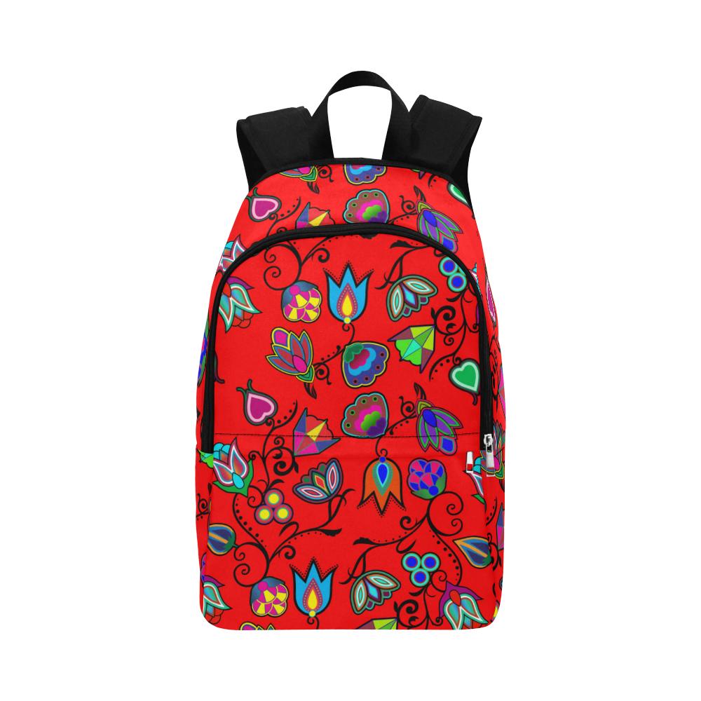 Indigenous Paisley Dahlia Fabric Backpack for Adult (Model 1659) Casual Backpack for Adult (1659) e-joyer 