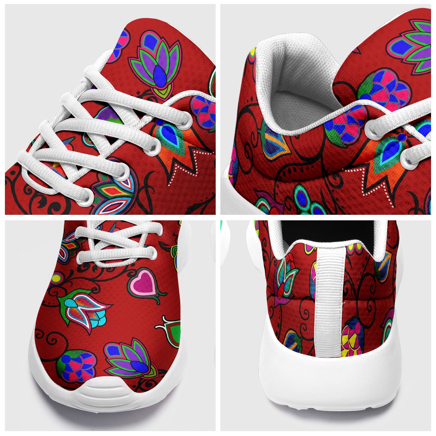 Indigenous Paisley Dahlia Ikkaayi Sport Sneakers 49 Dzine 