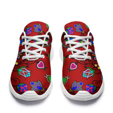 Load image into Gallery viewer, Indigenous Paisley Dahlia Ikkaayi Sport Sneakers 49 Dzine 
