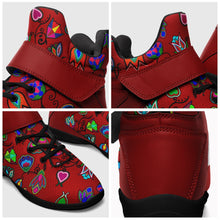 Load image into Gallery viewer, Indigenous Paisley Dahlia Ipottaa Basketball / Sport High Top Shoes 49 Dzine 
