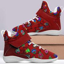 Load image into Gallery viewer, Indigenous Paisley Dahlia Ipottaa Basketball / Sport High Top Shoes 49 Dzine 
