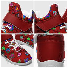 Load image into Gallery viewer, Indigenous Paisley Dahlia Ipottaa Basketball / Sport High Top Shoes 49 Dzine 
