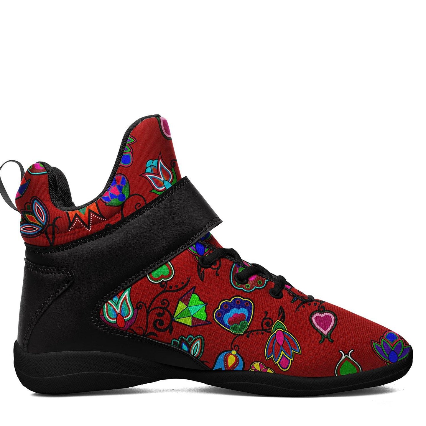 Indigenous Paisley Dahlia Ipottaa Basketball / Sport High Top Shoes 49 Dzine 