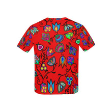 Load image into Gallery viewer, Indigenous Paisley - Dahlia Kids&#39; All Over Print T-shirt (USA Size) (Model T40) All Over Print T-shirt for Kid (T40) e-joyer 
