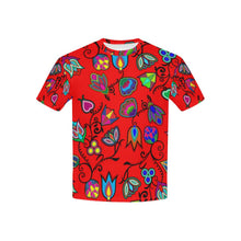 Load image into Gallery viewer, Indigenous Paisley - Dahlia Kids&#39; All Over Print T-shirt (USA Size) (Model T40) All Over Print T-shirt for Kid (T40) e-joyer 
