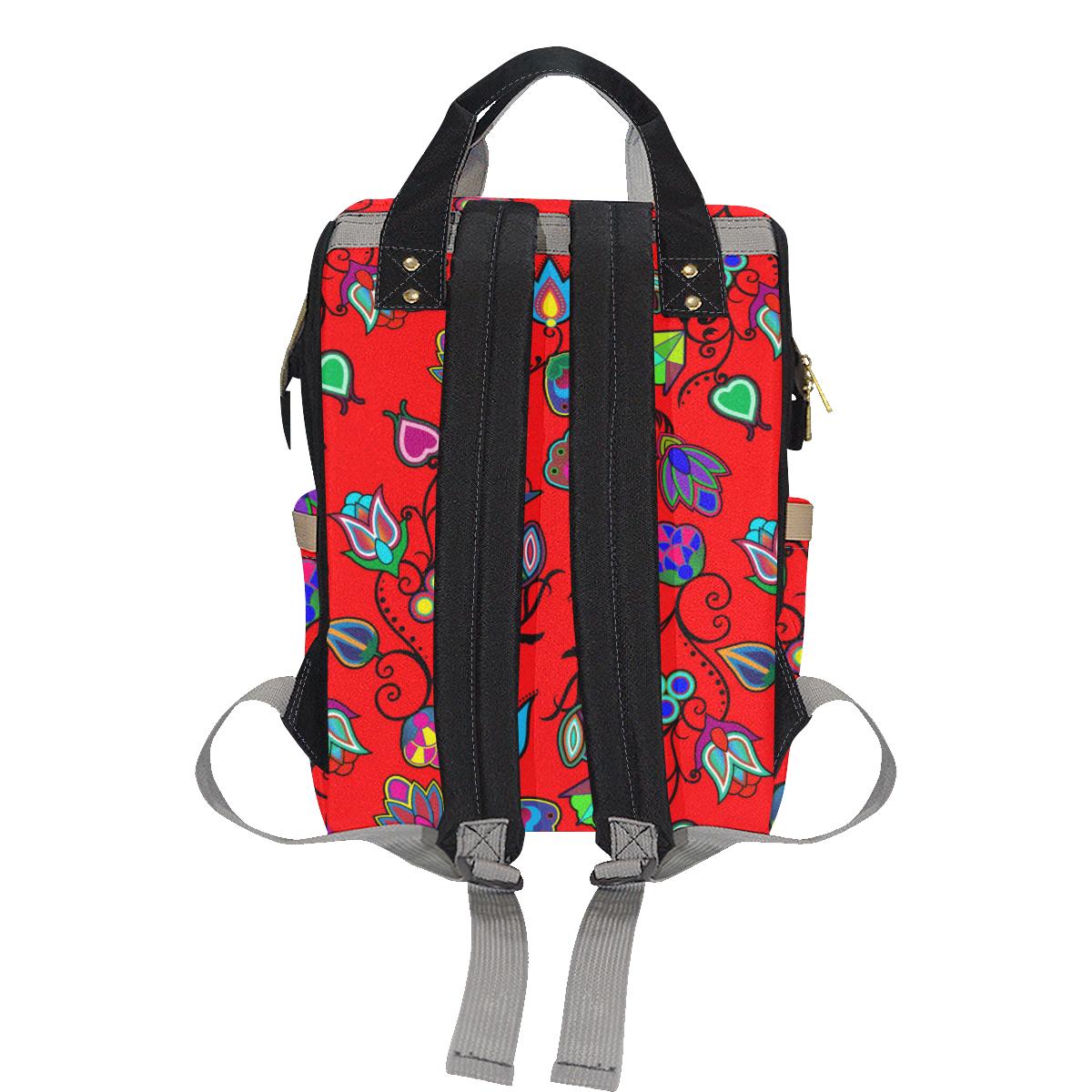 Indigenous Paisley - Dahlia Multi-Function Diaper Backpack (Model 1688) Diaper Backpack (1688) e-joyer 