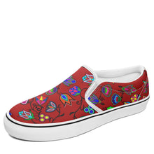 Load image into Gallery viewer, Indigenous Paisley Dahlia Otoyimm Canvas Slip On Shoes 49 Dzine 
