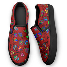 Load image into Gallery viewer, Indigenous Paisley Dahlia Otoyimm Canvas Slip On Shoes 49 Dzine 
