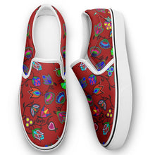 Load image into Gallery viewer, Indigenous Paisley Dahlia Otoyimm Canvas Slip On Shoes 49 Dzine 
