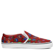 Load image into Gallery viewer, Indigenous Paisley Dahlia Otoyimm Canvas Slip On Shoes 49 Dzine 
