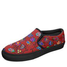 Load image into Gallery viewer, Indigenous Paisley Dahlia Otoyimm Canvas Slip On Shoes 49 Dzine 
