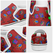 Load image into Gallery viewer, Indigenous Paisley Dahlia Otoyimm Canvas Slip On Shoes 49 Dzine 
