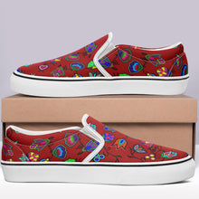 Load image into Gallery viewer, Indigenous Paisley Dahlia Otoyimm Canvas Slip On Shoes 49 Dzine 
