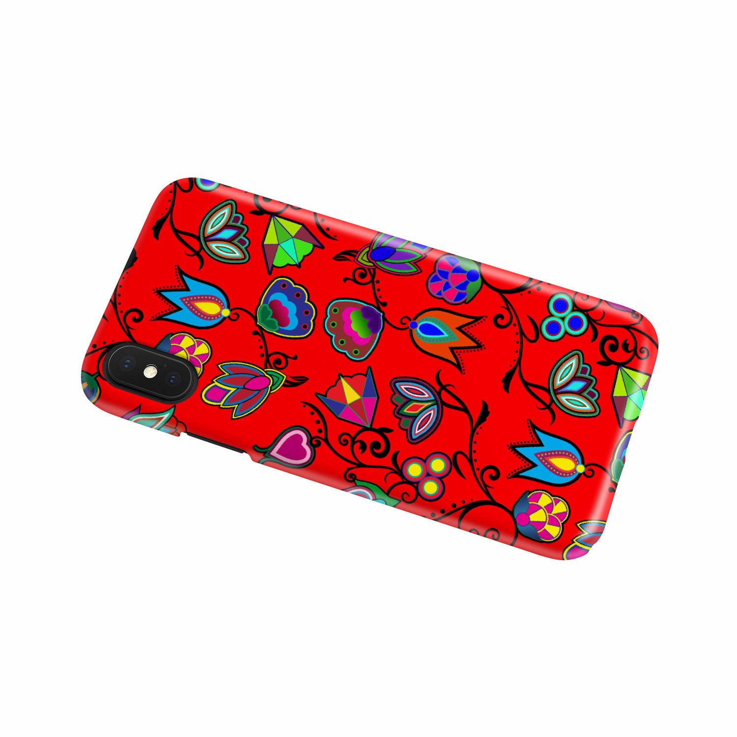 Indigenous Paisley Dahlia Phone Case Phone Case wc-fulfillment 