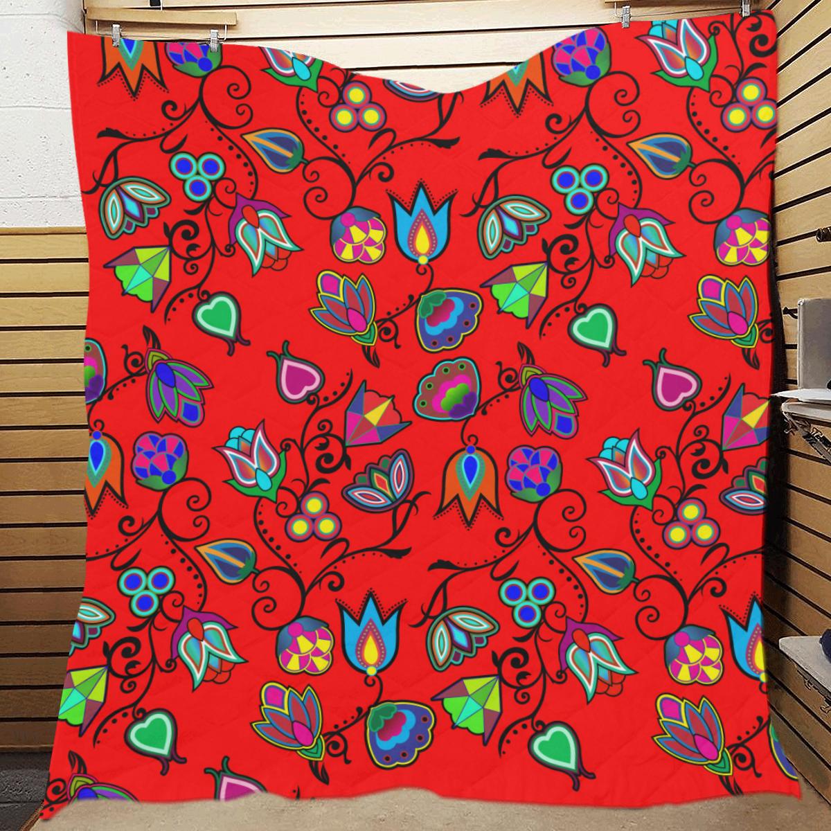 Indigenous Paisley - Dahlia Quilt 70"x80" blanket e-joyer 