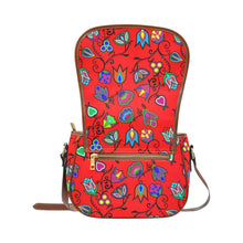 Load image into Gallery viewer, Indigenous Paisley - Dahlia Saddle Bag/Large (Model 1649) Saddle Bag/Large e-joyer 
