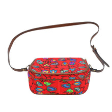 Load image into Gallery viewer, Indigenous Paisley - Dahlia Saddle Bag/Large (Model 1649) Saddle Bag/Large e-joyer 
