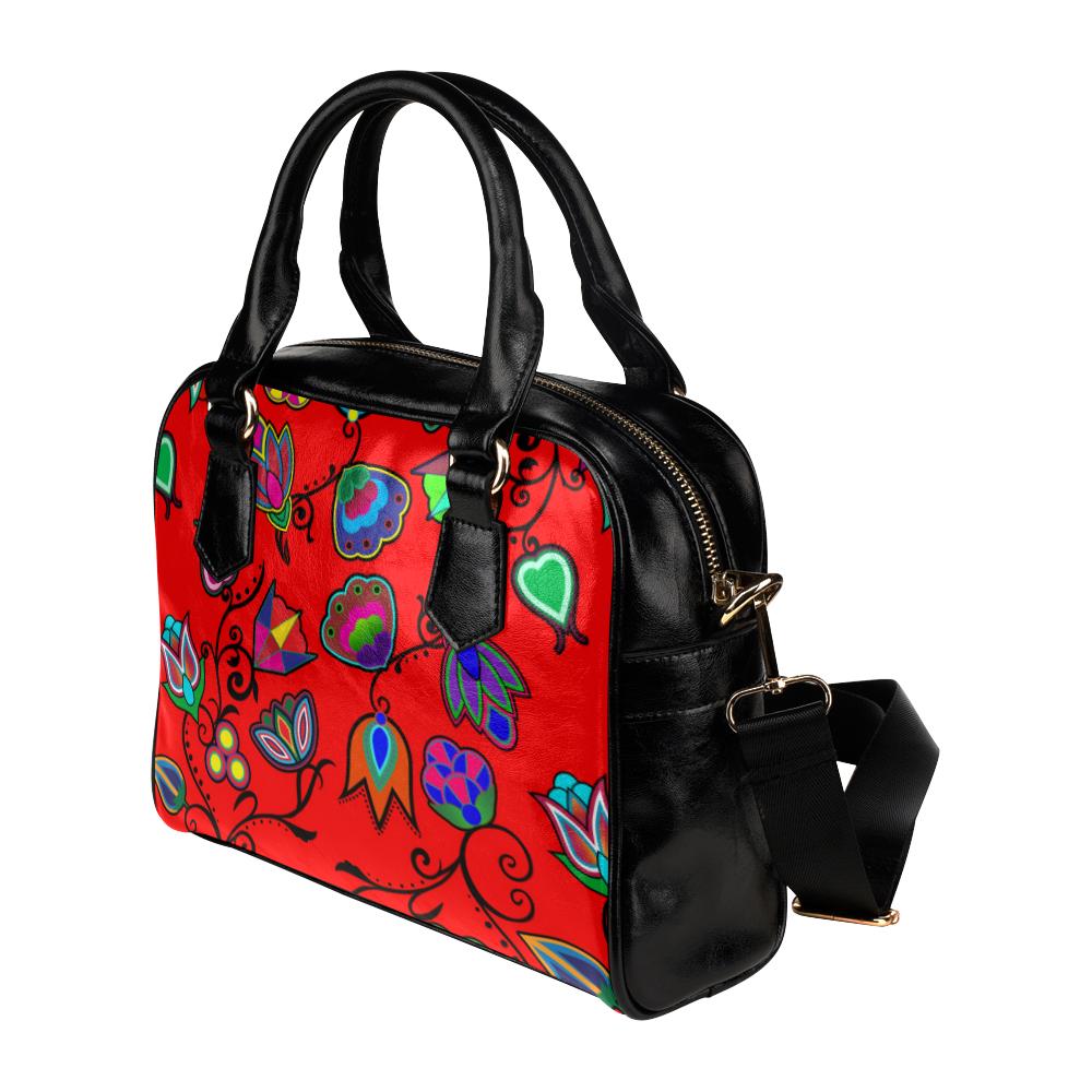 Indigenous Paisley - Dahlia Shoulder Handbag (Model 1634) Shoulder Handbags (1634) e-joyer 