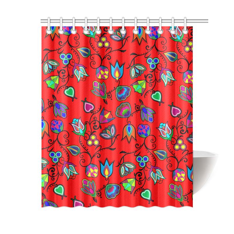 Indigenous Paisley - Dahlia Shower Curtain 60