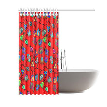 Load image into Gallery viewer, Indigenous Paisley - Dahlia Shower Curtain 60&quot;x72&quot; Shower Curtain 60&quot;x72&quot; e-joyer 
