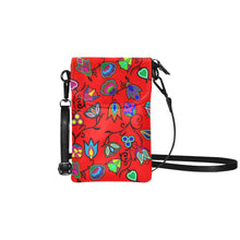 Load image into Gallery viewer, Indigenous Paisley - Dahlia Small Cell Phone Purse (Model 1711) Small Cell Phone Purse (1711) e-joyer 
