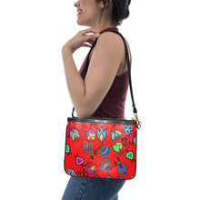 Load image into Gallery viewer, Indigenous Paisley - Dahlia Small Shoulder Bag (Model 1710) Small Shoulder Bag (1710) e-joyer 
