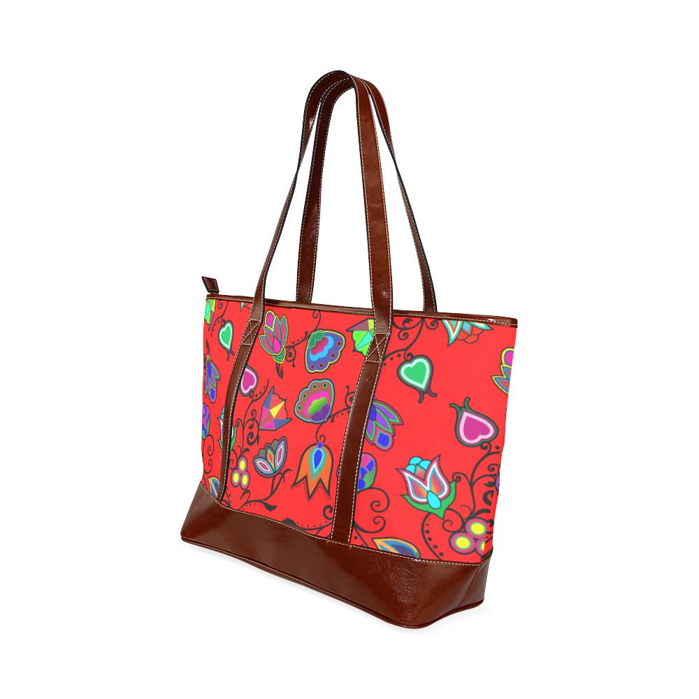 Indigenous Paisley - Dahlia Tote Handbag (Model 1642) Tote Handbags (1642) e-joyer 