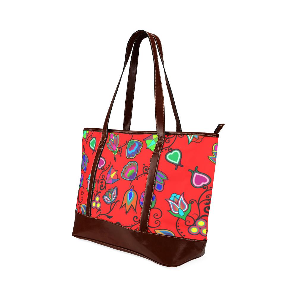 Indigenous Paisley - Dahlia Tote Handbag (Model 1642) Tote Handbags (1642) e-joyer 