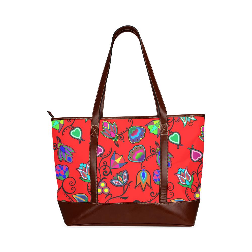 Indigenous Paisley - Dahlia Tote Handbag (Model 1642) Tote Handbags (1642) e-joyer 